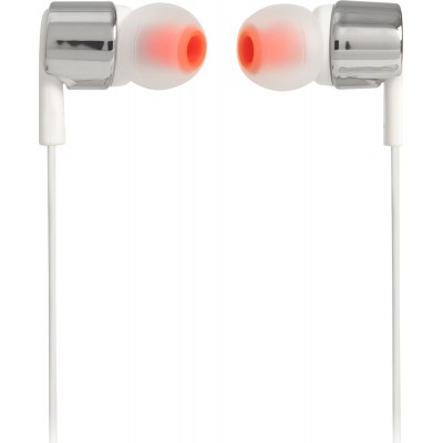 JBL T210 In-ear Handsfree με Βύσμα 3.5mm Γκρι